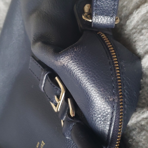 Kate spade navy leather purse - Picture 7 of 12